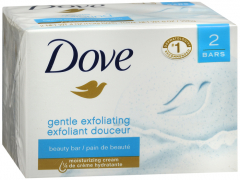 DOVE BAR SOAP EXFOLITATING 2X4.2OZ