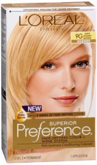 PREFERENCE 9G LIGHT GOLD BLOND