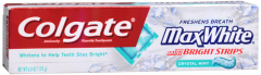 COLGATE MAX CLEAN CRYSTAL MINT 6OZ