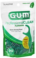 GUM EEZ-THRU FLOSSER MINT 90CT