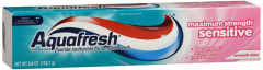 AQUAFRESH SENSITIVE PASTE 5.6OZ