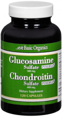 GLUCOSAMIN CHOND 500/400MG CAP 120CT BOR