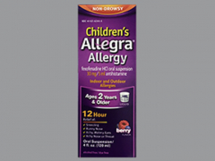 ALLEGRA OTC CHILD 12HR 30MG LIQ 4OZ CHT