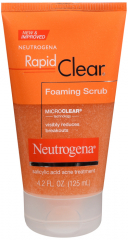 NEUTROGENA RAPID CLEAR FOAM SCRUB 4.2OZ