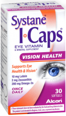 ICAPS LUTEIN OMEGA-3 SGC 30CT SYSTANE