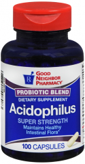 GNP ACIDOPHIL PROB BLND CAP 100
