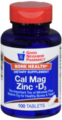 GNP CAL MAG ZINC+D TAB 100