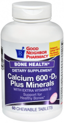 GNP CALC+D +MIN 600 MG CHW 60