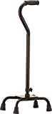 QUAD CANE 5610BK LARGE BASE BLACK NOVA