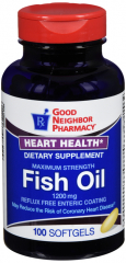 GNP FISH OIL 1200 MG EC SGC 100