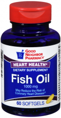 GNP FISH OIL 1000 MG SGC 60