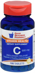 GNP VIT C ORNG CHEW TAB 100