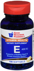 GNP VIT E 400 DL ALPHA SGC 100