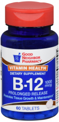 GNP VIT B-12 1000 MCG TAB 60