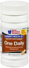 GNP ONE DAILY 50+ WOMENS TAB 50