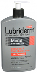 LUBRIDERM LOTION MEN 3N1 SCENTED 16OZ