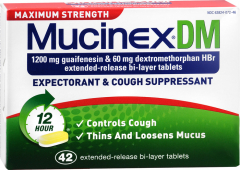 MUCINEX DM MAX STRENGTH TABLET 42CT