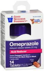 GNP OMEPRAZOL 20MG BOTTLE TAB 14