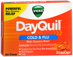 DAYQUIL COLD FLU LIQUICAP 24CT