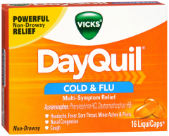 DAYQUIL COLD FLU LIQUICAP 16CT