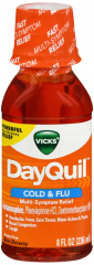 DAYQUIL COLD FLU LIQUID 8OZ