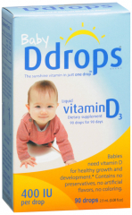 DDROPS VIT D 400IU BABY 90 DROPS 0.08 OZ