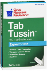 GNP TUSSIN 400MG TAB 24