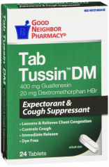 GNP TUSSIN DM 400/20MG TAB