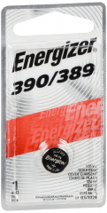 ENERGIZER WATCH ZERO MERC 1.5V 389BPZ
