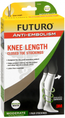 FUTURO ANTI-EM KNEE CT WHT MD R 18M