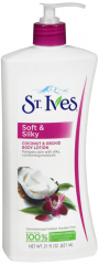 ST IVES LOTION NATURALLY INDULGENT 21OZ