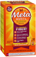 METAMUCIL SMOOTH ORANGE PACKET 30CT