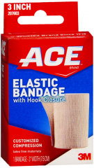 ACE ELASTIC BANDAGE W/VELCRO 3 INCH