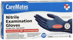 CAREMATE NTRL EXAM GLV LG 100