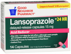 GNP LANSOPRAZ 15MG CAP 14