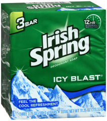 IRISH SPRING BAR ICY BLAST 3X3.75OZ