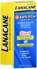 LANACANE ANTI-ITCH CREAM 1OZ