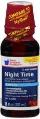 GNP NIGHT TIME CHERRY LIQ 8OZ
