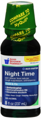 GNP NIGHT TIME ORIG LIQ 8OZ