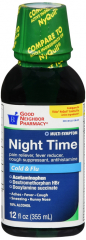 GNP NIGHT TIME ORIG LIQ 12OZ
