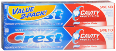 CREST CAVITY PROTECT REG TWIN 6.4OZ