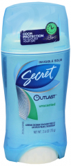 SECRET OUTLAST INV/SLD UNSCENTED 2.6OZ