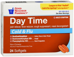 GNP DAY TIME COLD & FLU SGC 24