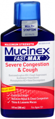 MUCINEX FAST MAX CONGESTION 9OZ
