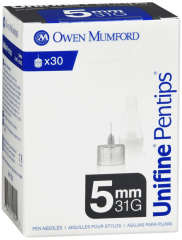 UNIFINE PENTIPS 5MM X 31G 30CT