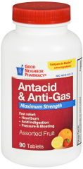 GNP ANTACID M/S FRUIT TAB 90
