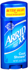 ARRID XX INV SLD C/SHWR DEO 2.6 OZ