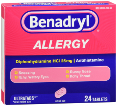BENADRYL ULTRATAB 24CT