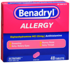 BENADRYL ULTRATAB 48CT