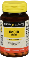 CO Q-10 100MG SOFTGEL 30CT MASON